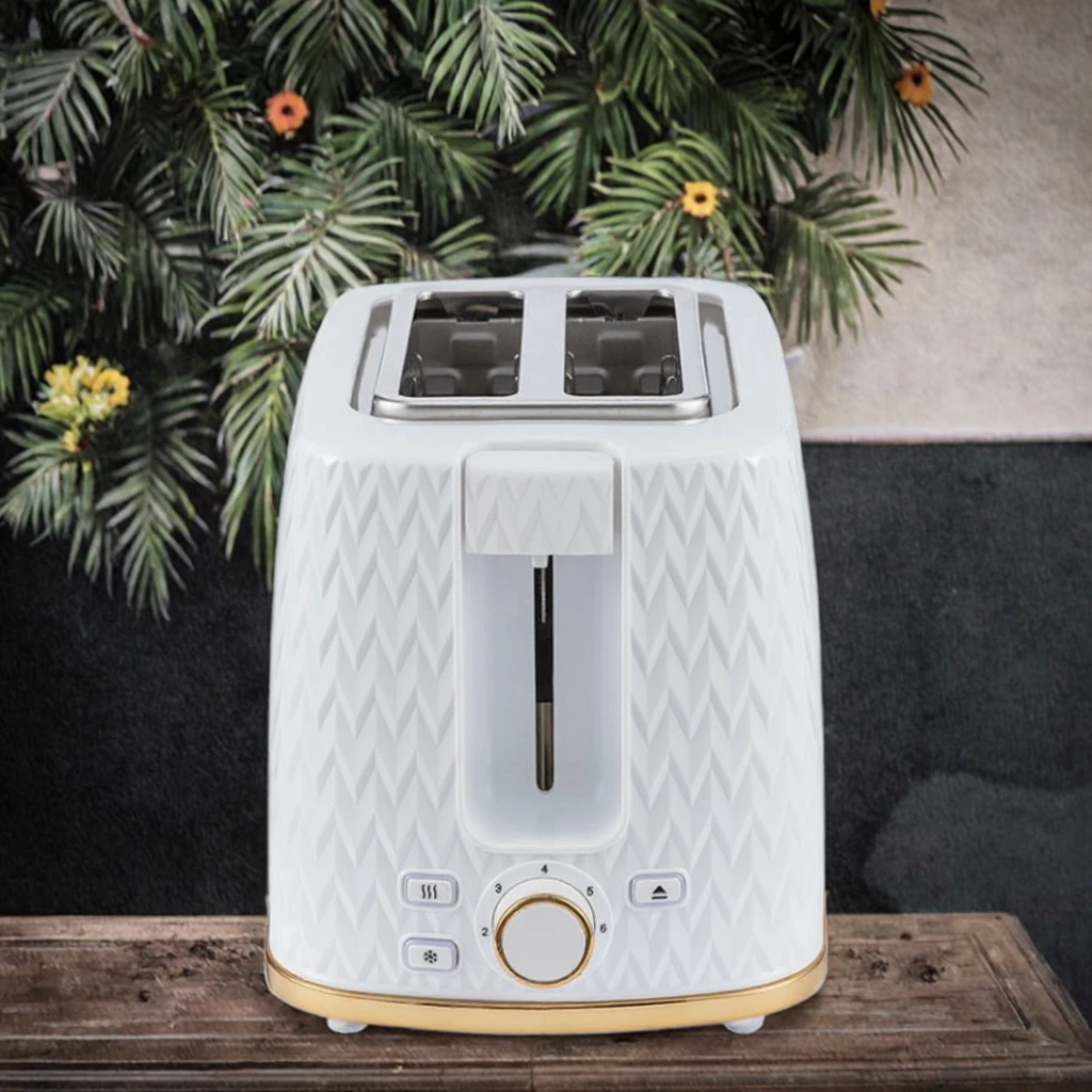 2-Slice Automatic Bread Toaster – Professional Electric Grille 4