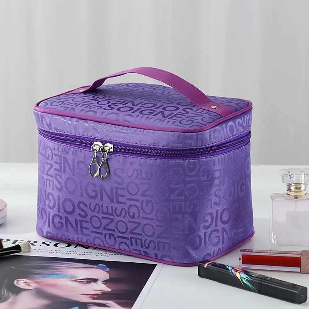 

Multi-function Cosmetic Bag Convenient Large Capacity Storage Wash Bag Zipper Storage Bags Travel