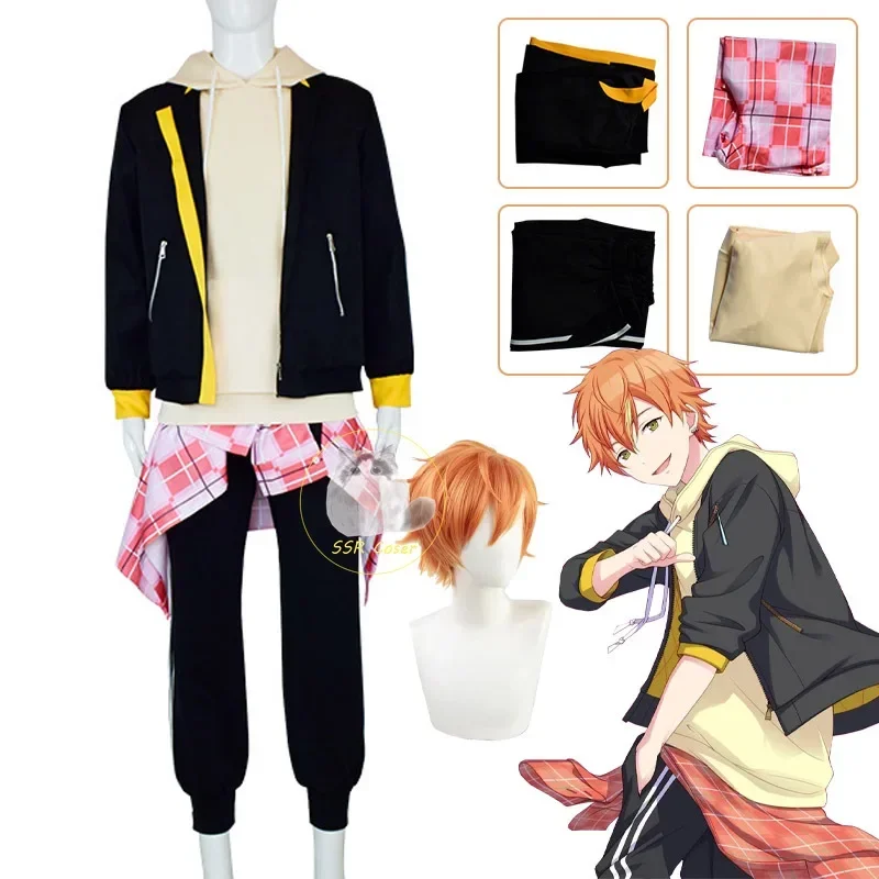 Gra Shinonome Akito Cosplay Costume Project Sekai Colorful Stage Feat BAD SQUAD Akt Halloween Christmas Party Cosplay for Man