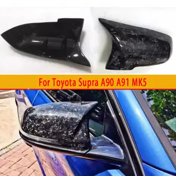 適用於豐田 Supra A90 A91 MK5 的碳纖維後視鏡外殼、側視鏡外殼和倒車鏡蓋,汽車配件 10 最佳銷售 超碳纖維 - №2