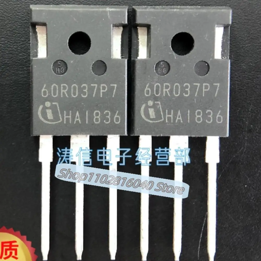 

10PCS/Lot 60R037P7 IPW60R037P7 TO-247 76A/650V Best Quality Imported Original Spot