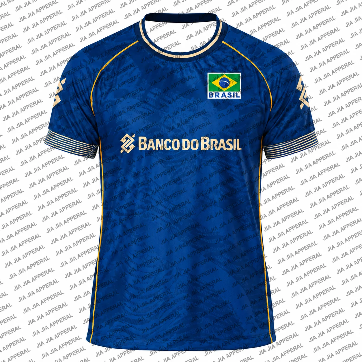 Women's Brazil Beach Volleyball Jersey Blue Short Sleeve Sports Shirt Female Volleyball Training Uniform Outdoor Athletic Wear