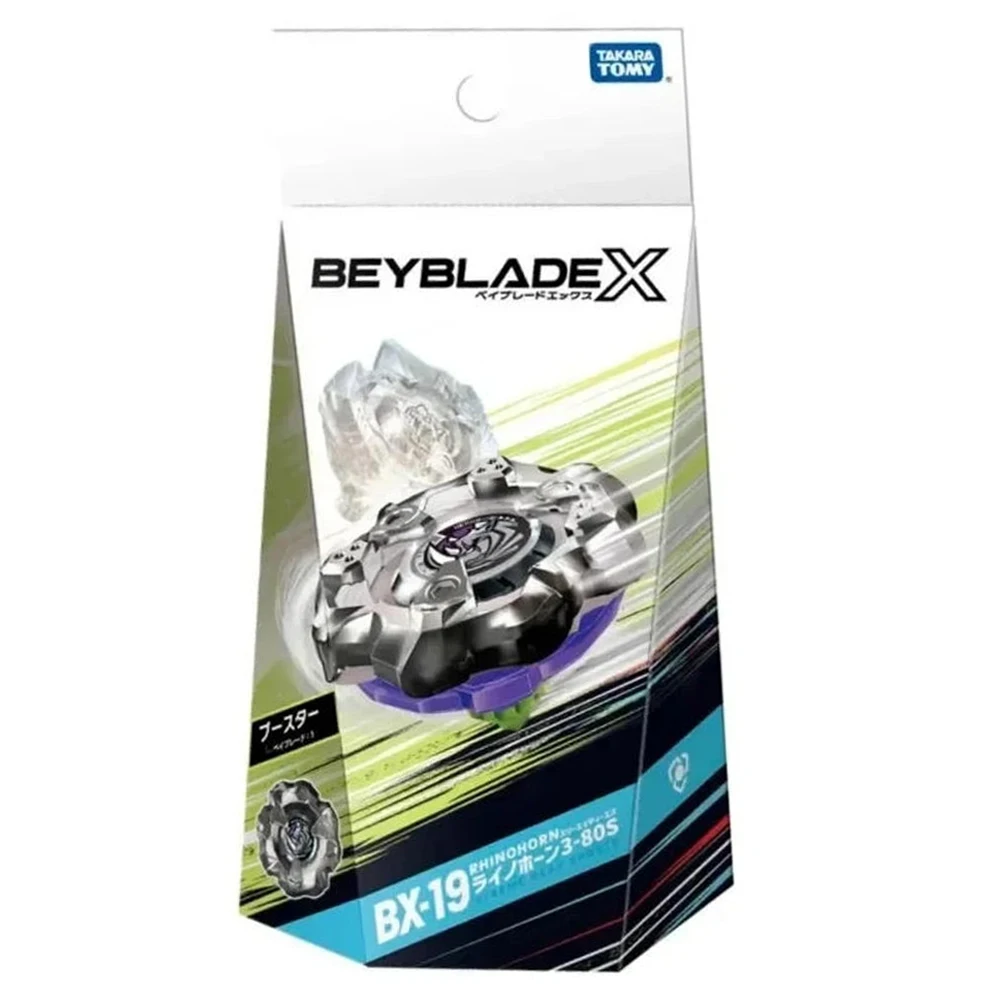 

ОРИГИНАЛЬНАЯ TAKARA TOMY BEY X BX-19 Booster Rhino Horn 3-80S BLADE BX 19