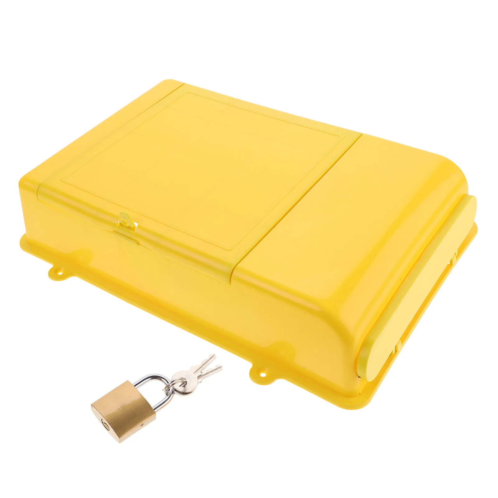 Lockable Public Reports Wall Mount Letter Box Voting Suggestion Mailbox Box for Home Office Use Wall Mount Mailbox