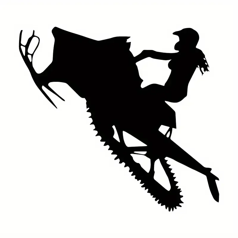 Vinyl Snowmobile Decal - Personalized Stickers for Cars, Laptops, Trucks, Motorcycles - Durable Auto Accessories