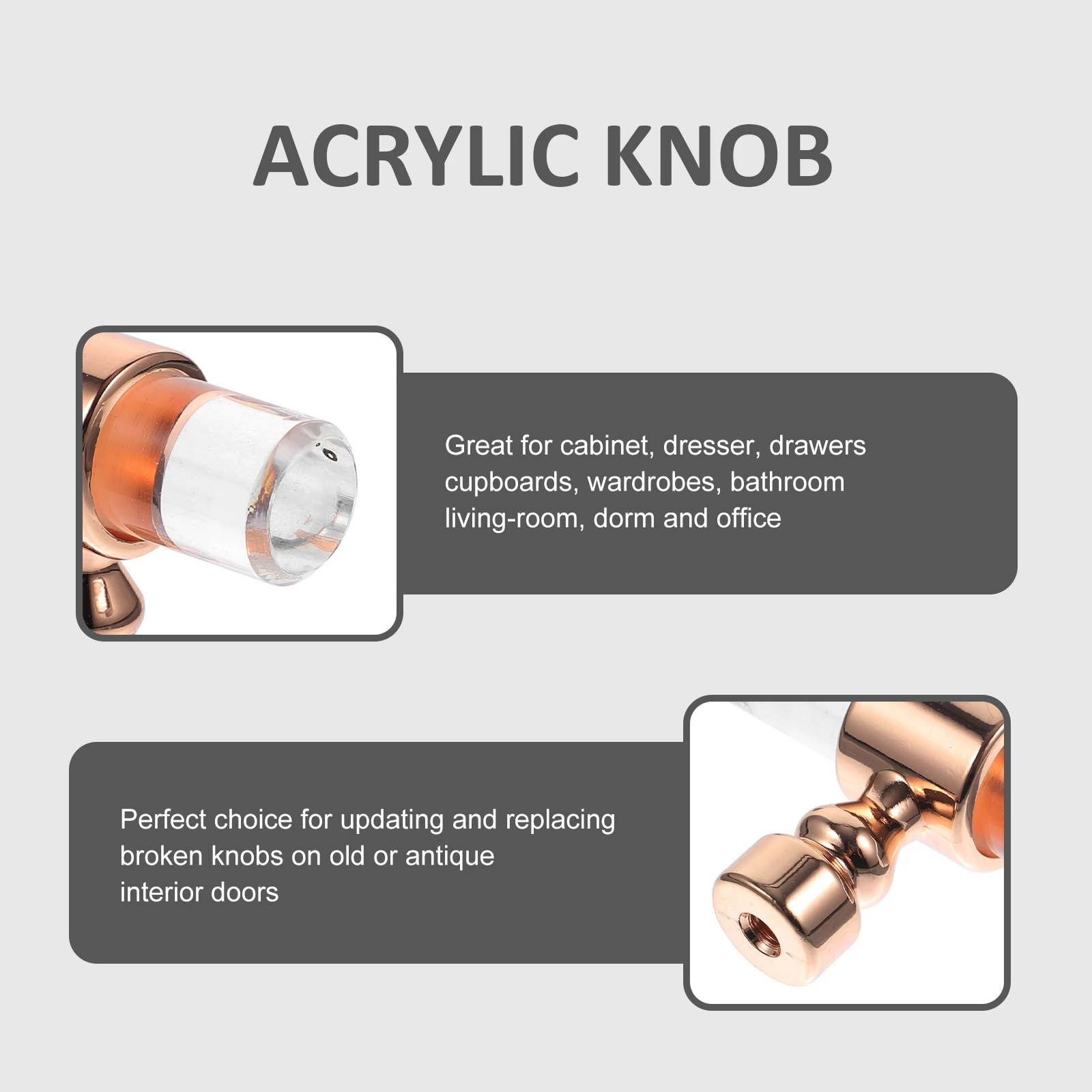 

Acrylic T Drawer Knobs 50mm Single Hole Clear Cabinet Pulls Cabinet Pulls Furniture H les Closet Wardrobe Hardware