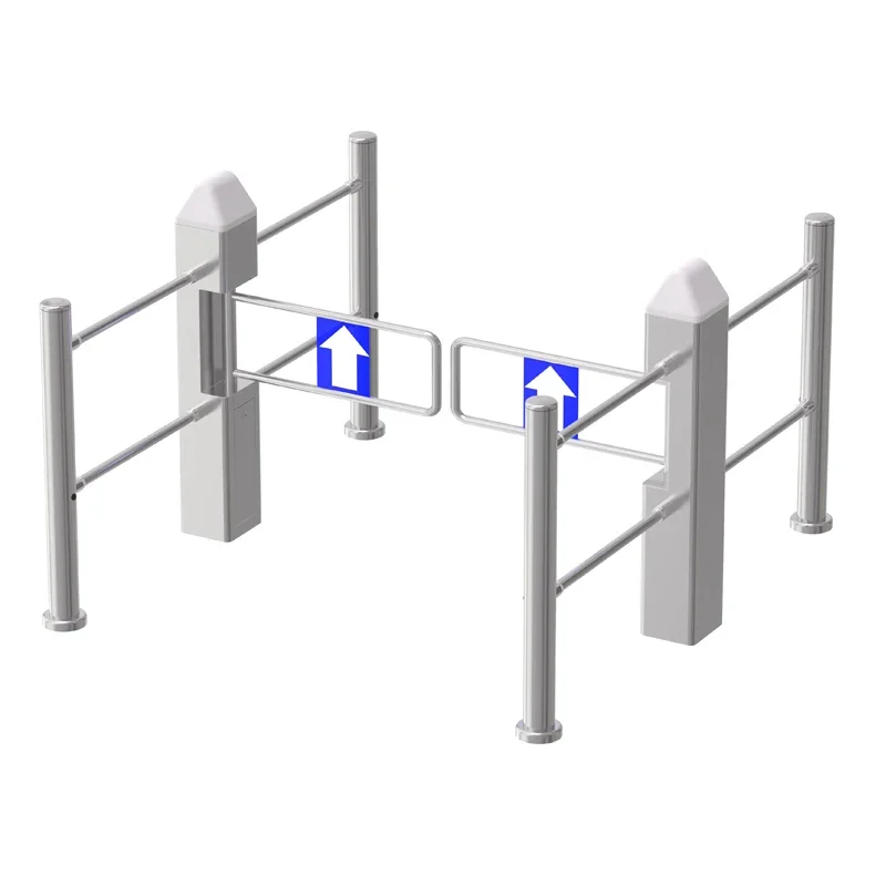 

Supermarket Turnstile Automatic Swing Barrier Gate Swing Turnstile For Entrance Control