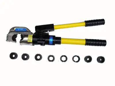 ZC1- As alicates hidráulicos para cabos são baratos e fáceis de usar