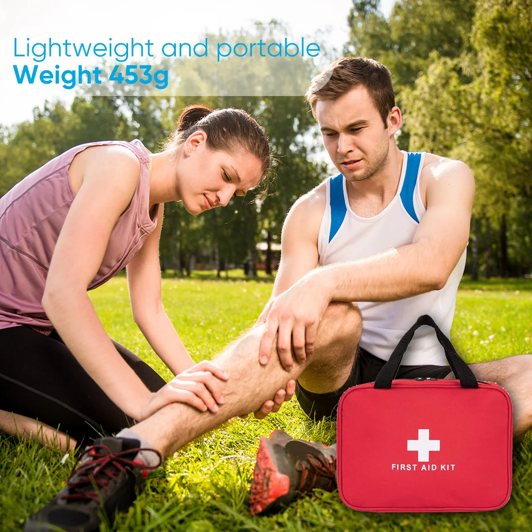 مجموعة الإسعافات الأولية SEJOY متعددة الأغراض للوازم الطبية في حالات الطوارئ مجموعة طبية محمولة للصيد في الهواء الطلق والمشي لمسافات طويلة والتخييم في الهواء الطلق #4
