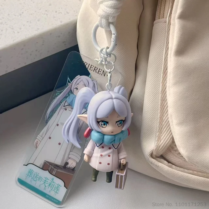 

New Anime Frieren Doll Keychain Trendy Blind Box Trendy Toy Q Version Model Collectible Bag Pendant Decoration Birthday Gift