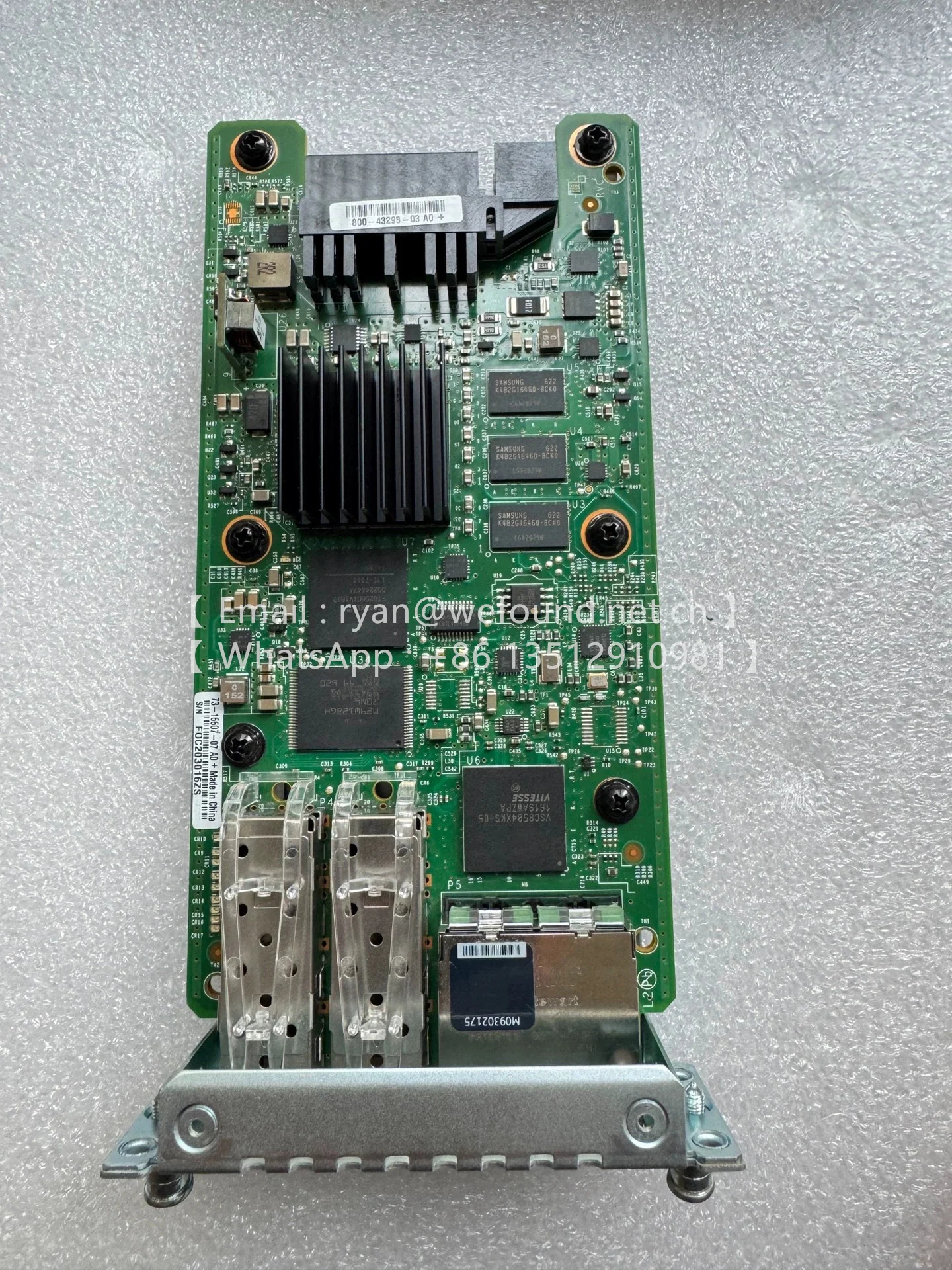 NIM-2GE-CU-SFP Gigabit Ethernet de 2 portas, GE/SFP de modo duplo, módulo de interface de rede
