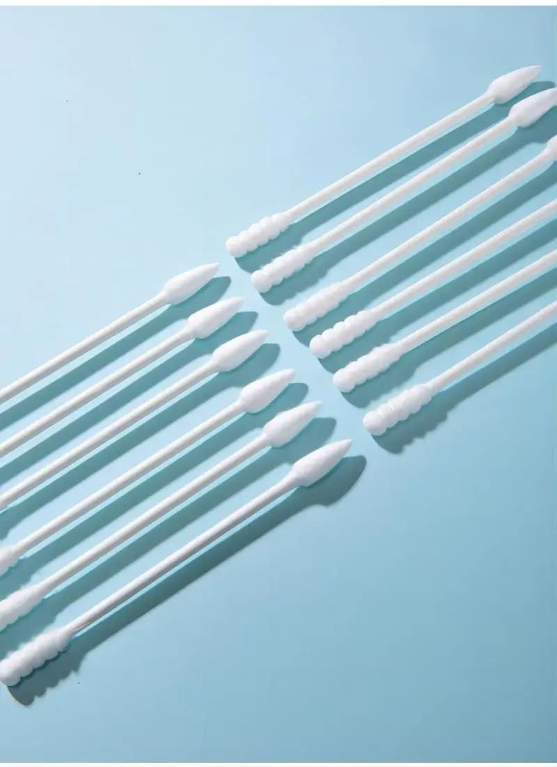 Disposable Double-ended Cotton Swabs Cosmetic Tools Individually Packaged For Portable Travel Hot 7.8x0.5cm