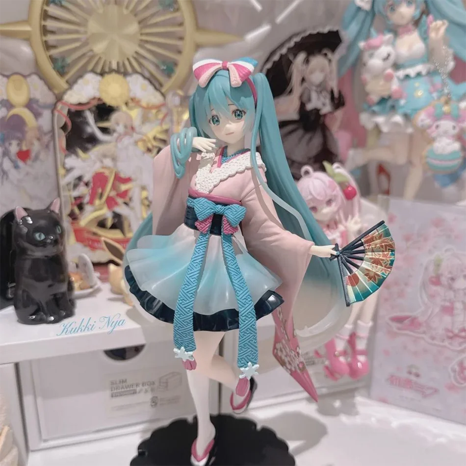 NEW Vocaloid Hatsune Miku New Tokyo Kimono PVC Anime Figures Action Figure Model Toys Collectibles Gifts