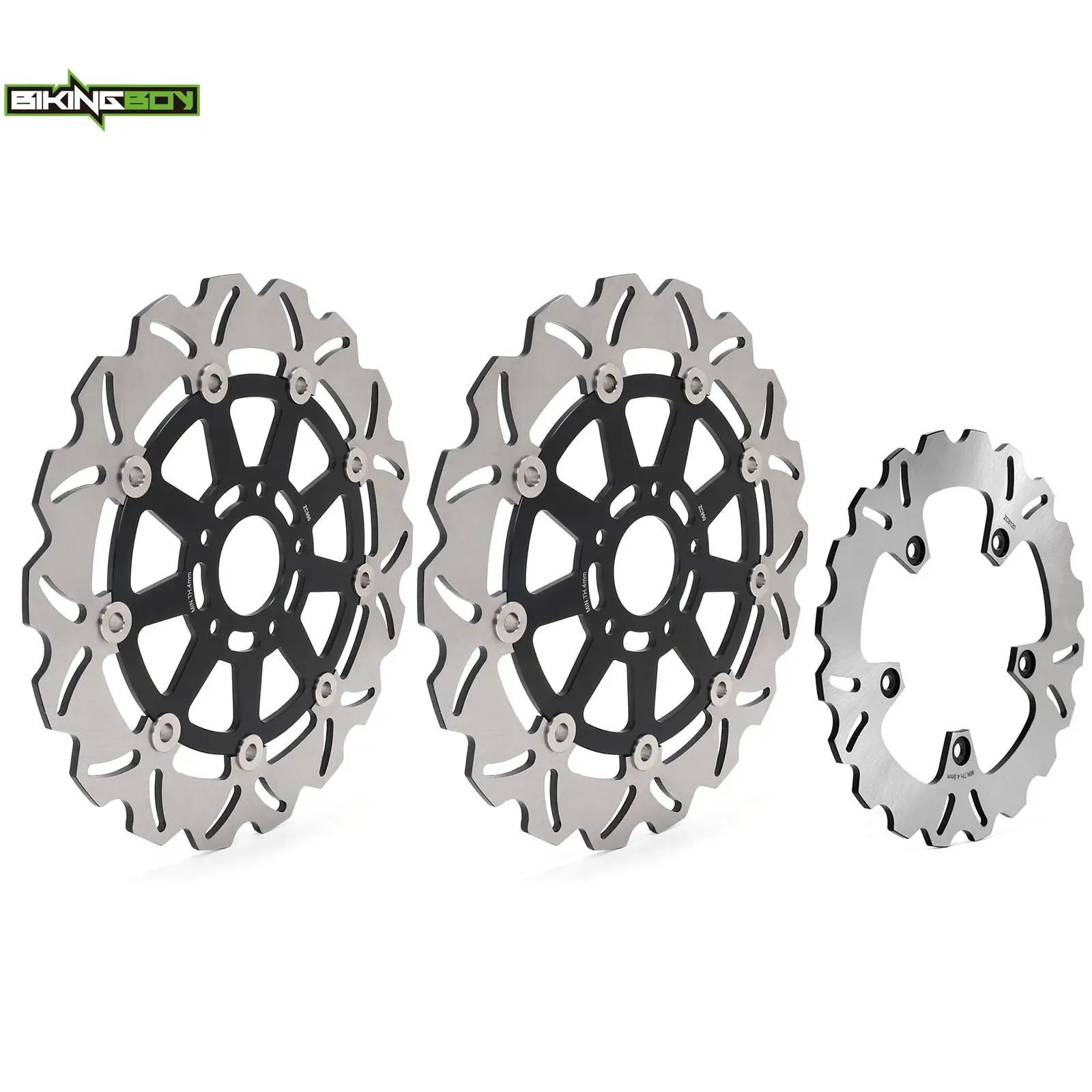 BIKINGBOY For KTM 790 Duke / L 18 19 20 Duke 890 / L 21 22 23 Front Rear Brake Discs Rotors Disks Stainless 300mm 240mm Floating