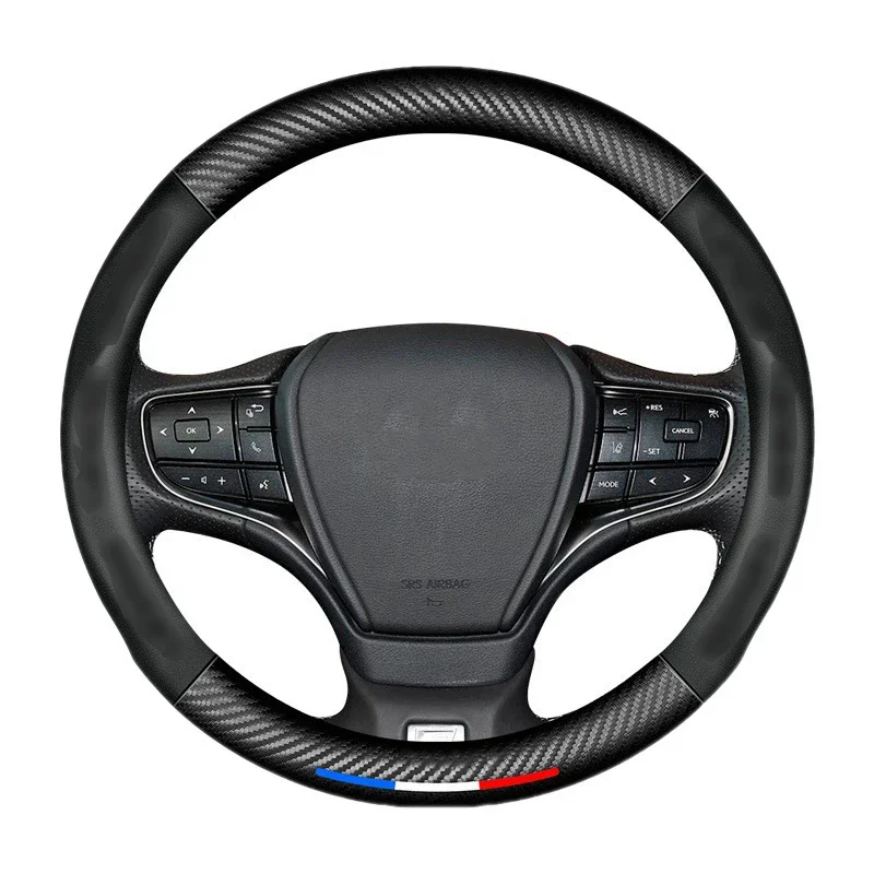 Car Steering Wheel Cover For Lexus ES200 ES250 ES260 ES300 CT200H Fsport GS GX IS LS LM LX LX470 LX570 NX RX UX Auto Accessories