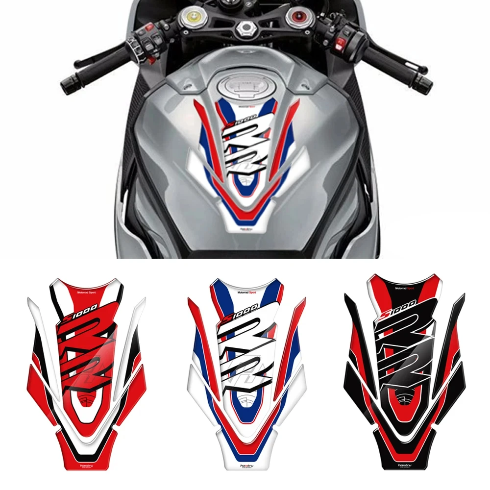 

Motorcycle Gas Tank Pad Protector 3D Resin For BMW S1000RR S1000 RR 2019 2020