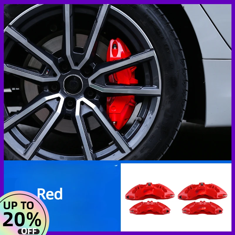 

4PCS Brake Caliper Covers For BMW 3 Series 2020 2021 2022 2023 2024 G20 G28 Wheel Hub Car Modification Decoration Accessories