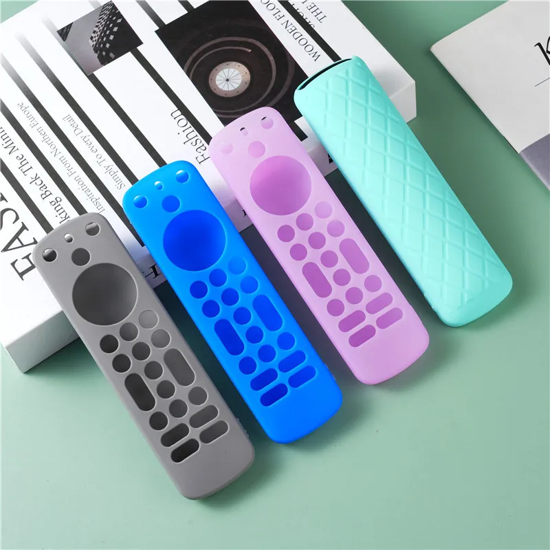 

For Alexa Voice Remote Pro TV Remote Control Silicone Protective Cover Case Shockproof Anti-drop Anti-scratch