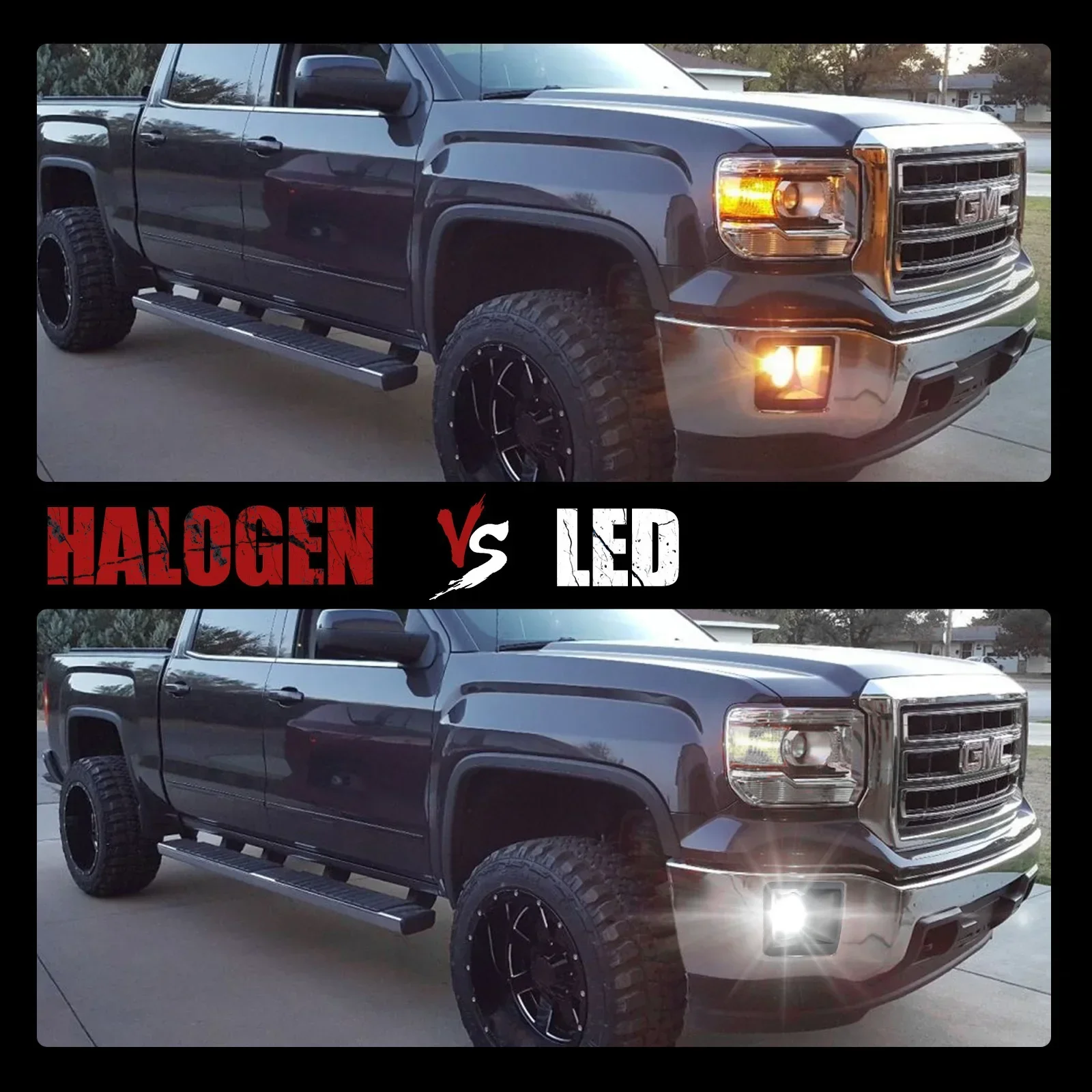 Enhance Safety with LED Fog Light Bulb for 14-15 GMC Sierra 1500, 5500K