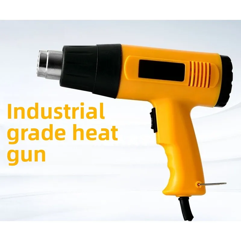 Power Tools 2000W Temperature Control Industrial Heat Gun, Handheld High Temperature Baking Gun, Car Film Heat Shrinkable Fan