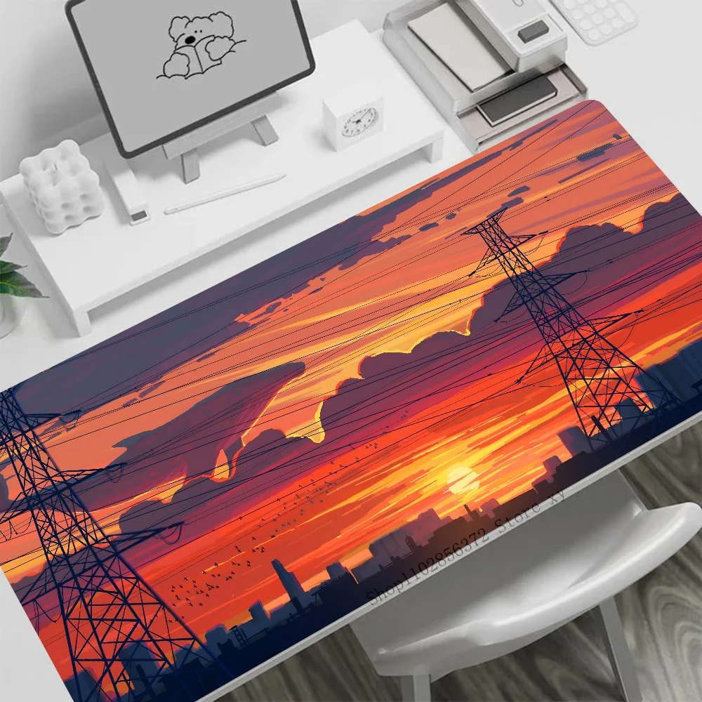 1pc Popular artist Fangpeii Non-slip Mouse Pad Suitable For Office Computers Laptops E-sports Game Desk Mats XXL Keyboard