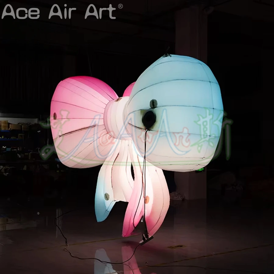 Gravata borboleta inflável personalizada com amor coração pop up laço para shopping pendurado decoração de teto e publicidade de férias