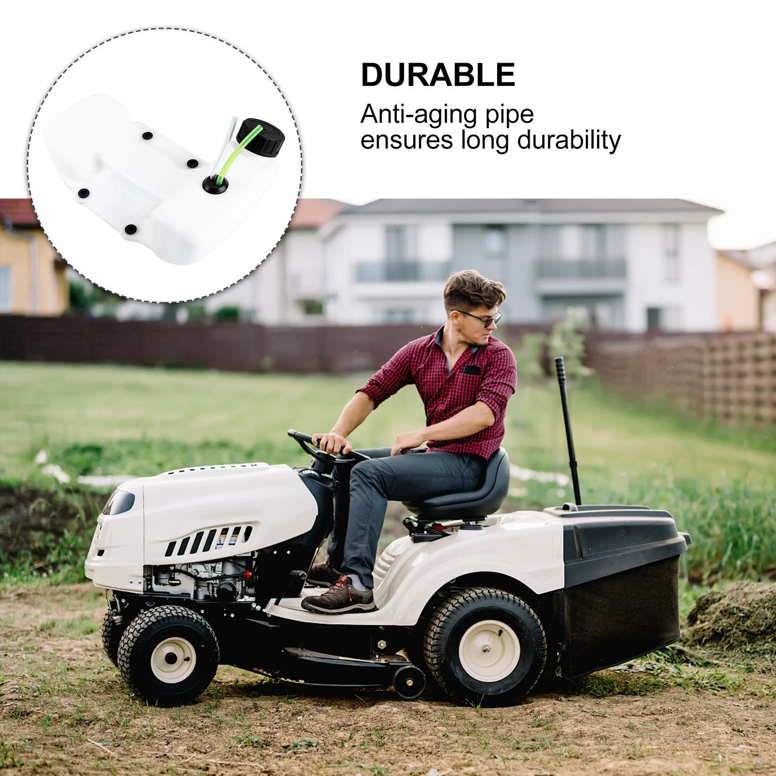 

40-5bl Brush Cutter Tank Sturdy Spare Part Easy to Install Trimmer Container for Lawn Tools