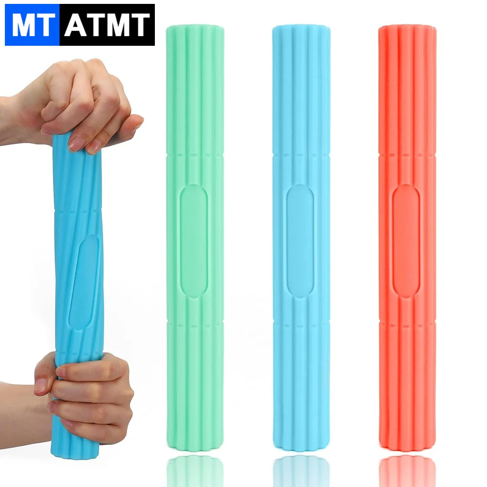 1Pcs Physical Therapy Flexible Twist Bar Rod Hand Wrist Exerciser Bars Silicone Different Resistance Strength Training Tools