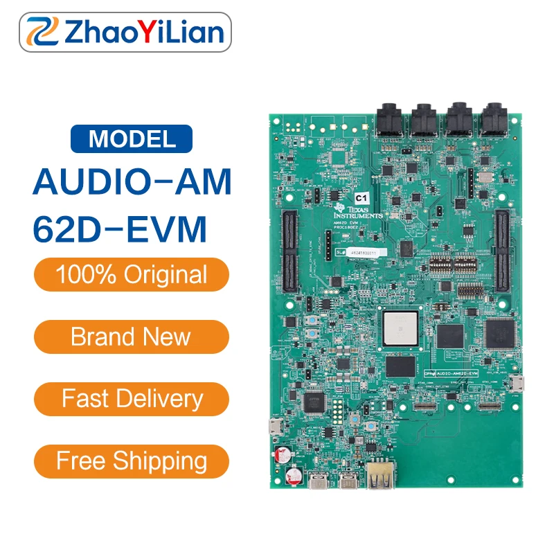 For AUDIO-AM62D-EVM TI AM62D Sitara Processor EVM Professional Automotive Audio Prototype Development Kit