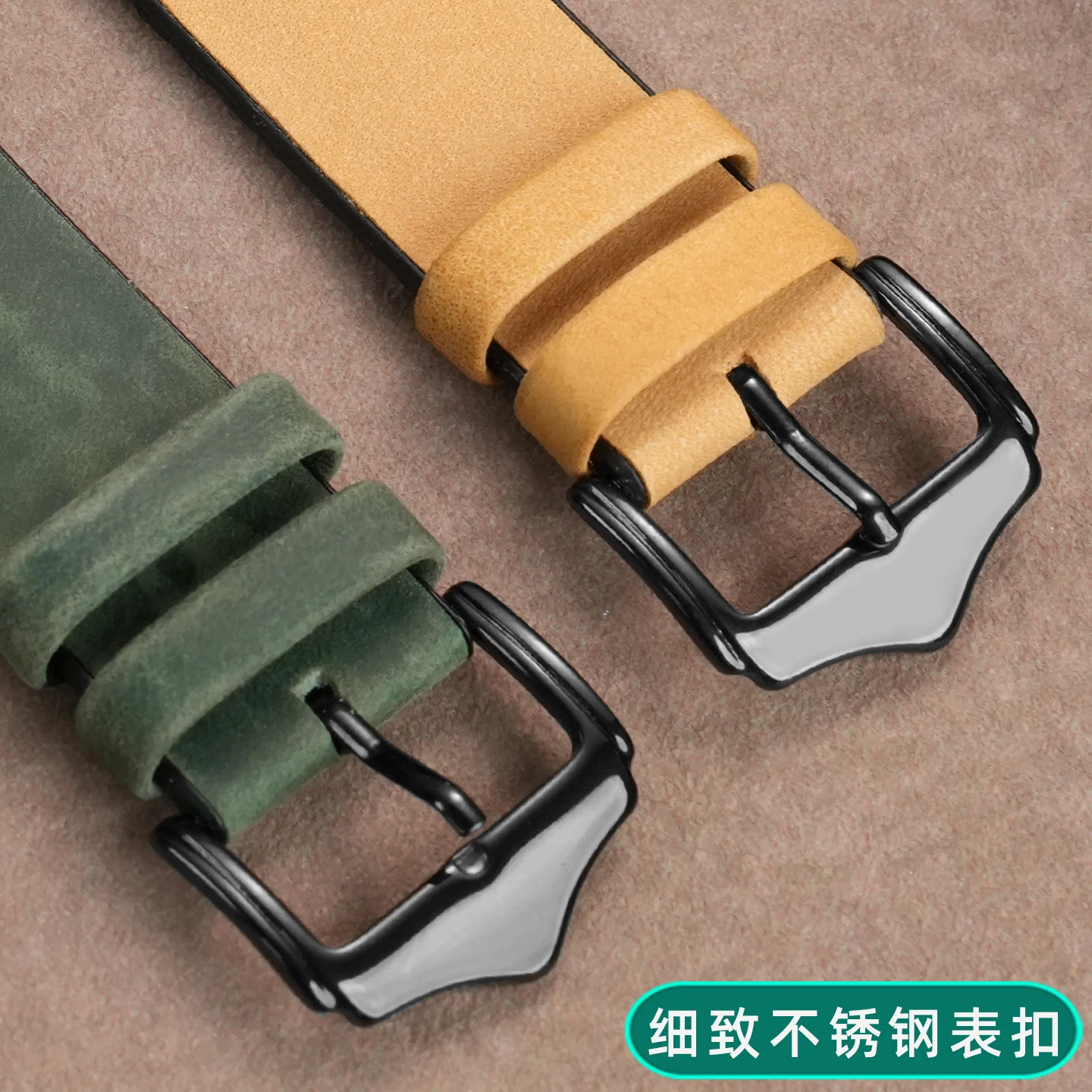 GA-2100 pulseira de couro para casio g-shock ga2100/GA-2110 especial elevado à prova dwaterproof água inferior couro masculino preto azul marrom