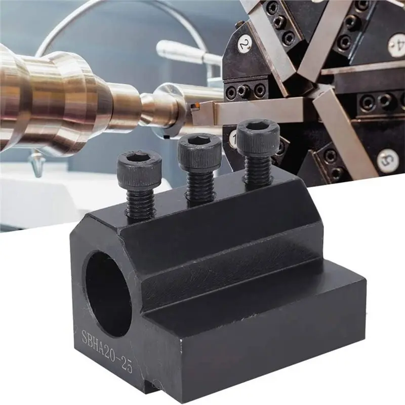 LNHF ID Auxiliary Tool Holder For SBHA20 25 CNC Lathe Inner Diameter Stable Tool Holder Inner Hole Boring Function Sleeve