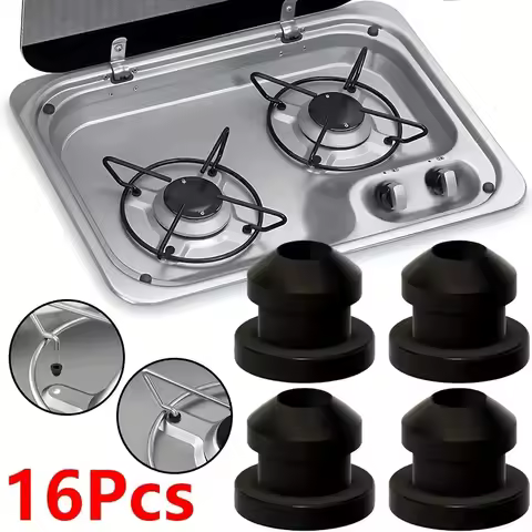 16PCS Smev Dometic Grommet Sleeve Pan Hob Support Motorhome Caravan Camper 44990000122 RV Stove Grommet RV Car Accessories