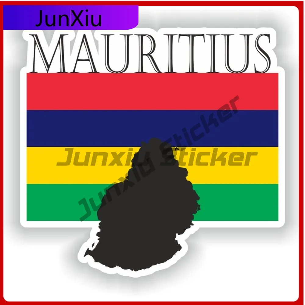 

Флаг проекта страны Mauritius, модный декор поверхности автомобиля, применяемый для внешнего кузова и стекла автомобиля