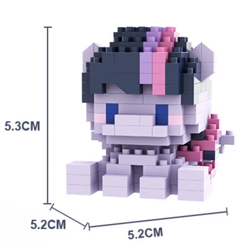 Lustige Joy My Little Pony Bausteine Lega Equestria Mädchen-Figur Twilight Sparkle Bausteine Cartoon-Charakter Spielzeug
