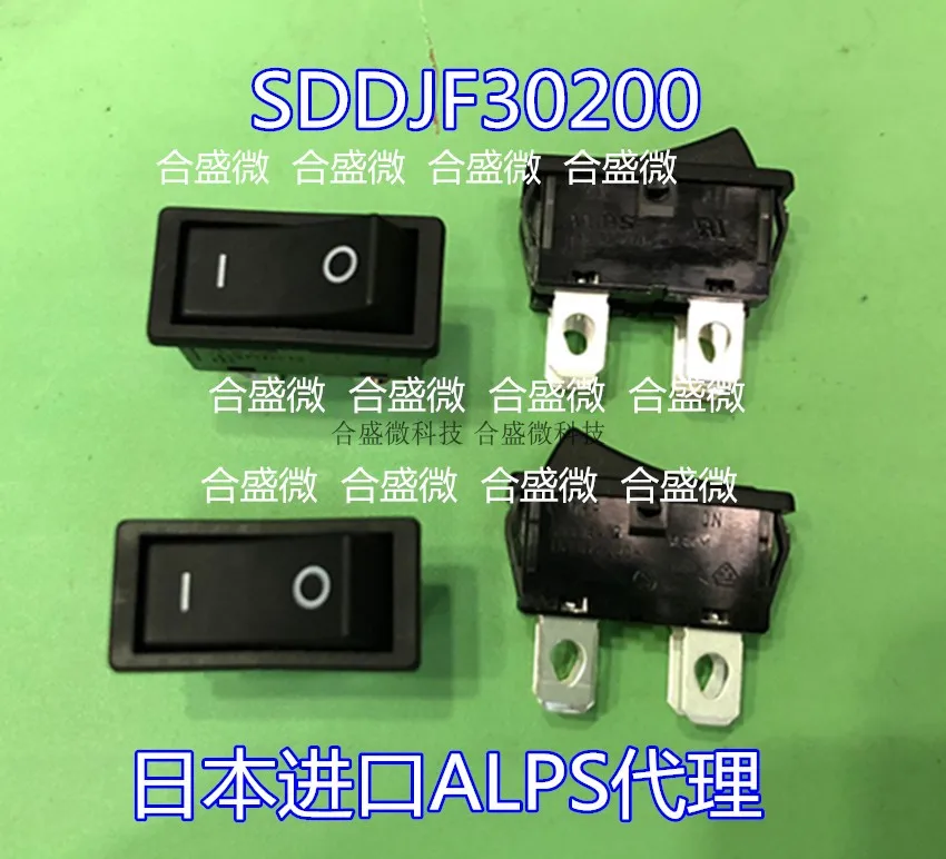 

Alps Japan Sddjf30200 Ship Type Power Supply Rocker Switch 4 Feet 2 Gear Right Angle Sewing Machine Audio Repair