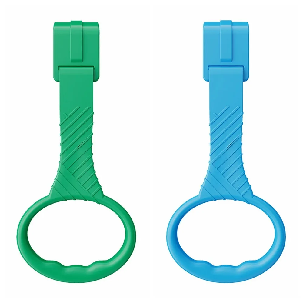 Nursery Rings Pull Up Rings for Babys Learning Standing Training Tool Baby Crib Pull Up Rings Plastic Colorful