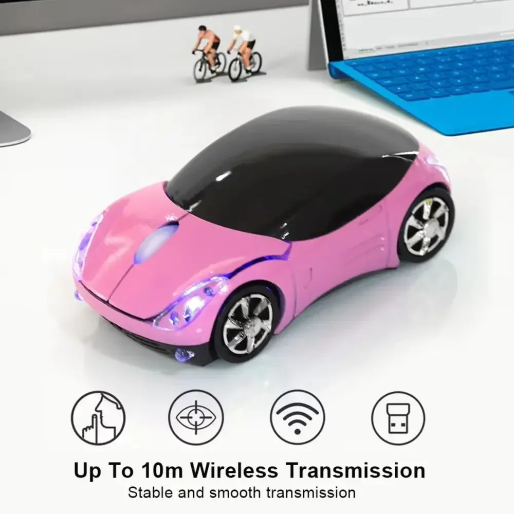 2.4G Wireless Mouse Optical Mouse 1600DPI for Mac/ME/Windows PC/Tablet Gaming Office Optical Portable Wireless Mouse