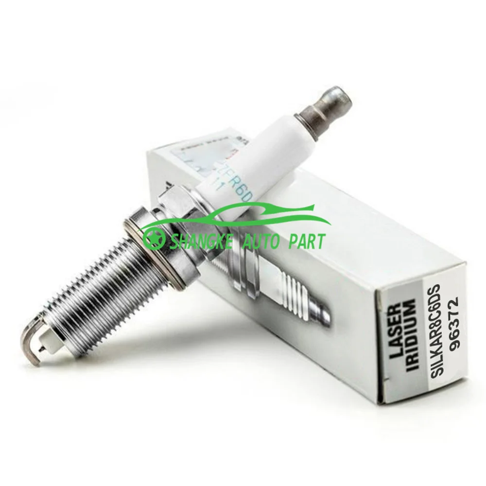 Original Laser Iridium Platinum Spark Plugs OEM SILKAR8C6DS 96372  FOR Mmaserati Ghibli Levante Quattroporte 3.0L 3.8L 2013-2022