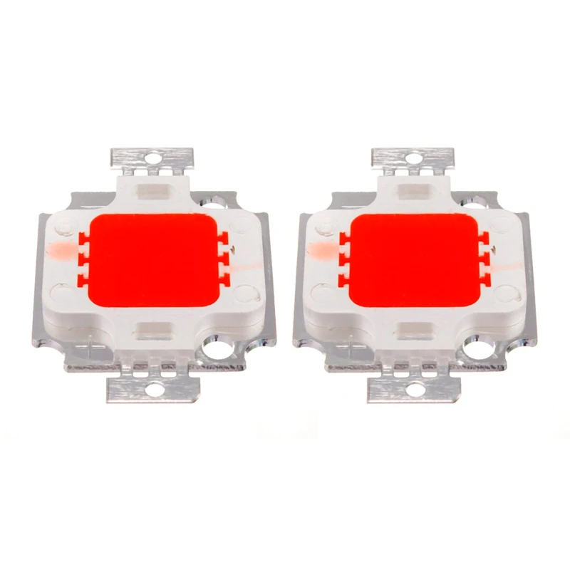 2X 10W LED COB Chip Floodlight Floodlight Spotlight Lamp Light Bulb Color: Red