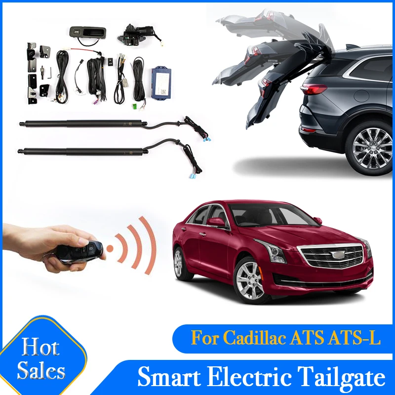 Car Power Trunk Opening Electric Suction Tailgate Intelligent Tail Gate Lift Strut For Cadillac ATS ATS-L 2012~2019 Special