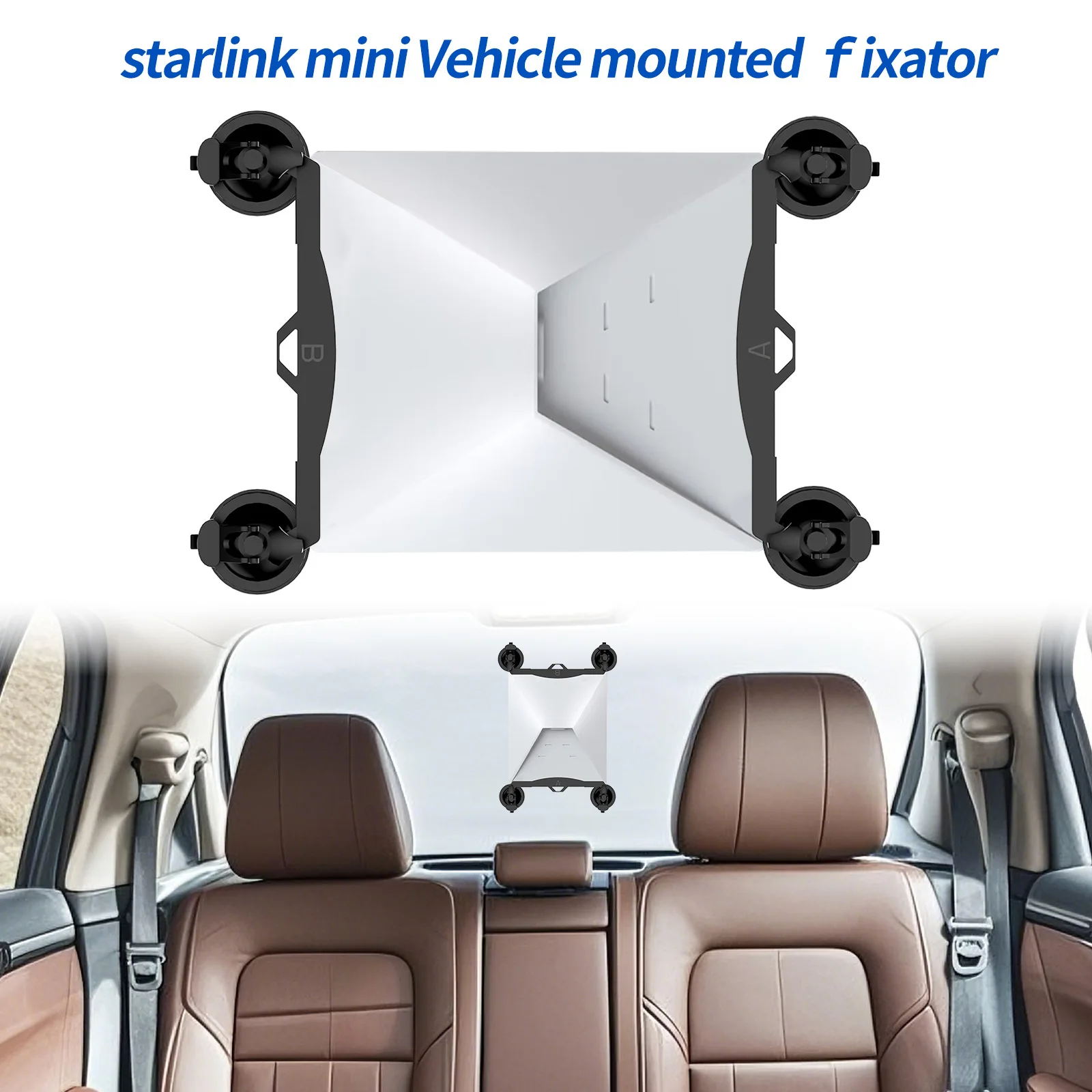 

Star Mini Car Bracket RV Glass Window Metal Suction Cup Car Bracket Suction Cup Installation Kit Sunroof Installation Bracket