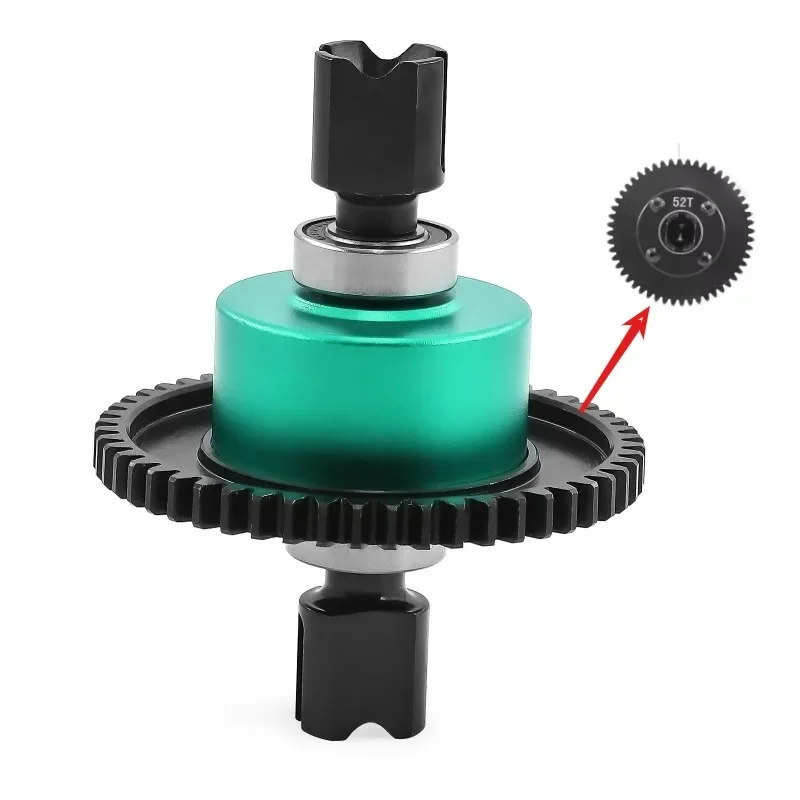 

52T Center Differential Assembly for Arrma1/8 Karton Typhon Outcast Talion 6S BLX RC Car Upgrader Parts