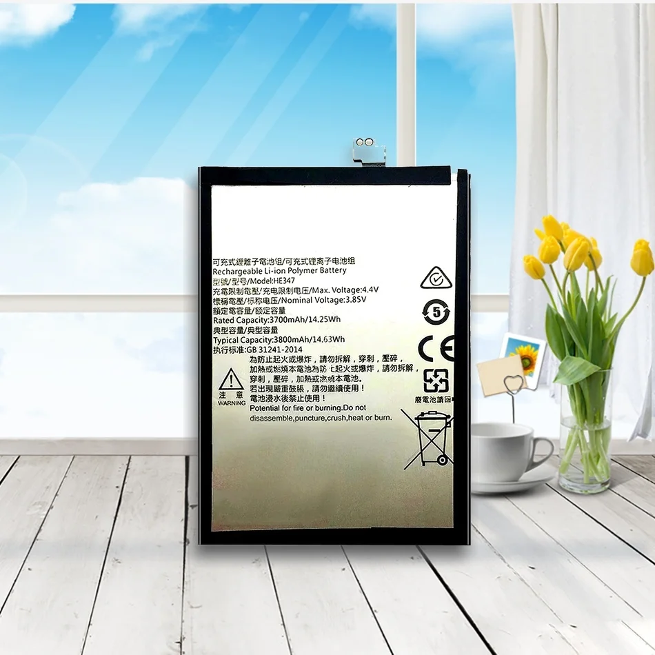 

HE347 Battery For Nokia 7 Plus TA-1062 TA-1046 TA-1055 Mobile Phone Replacement Lithium Polymer Bateria