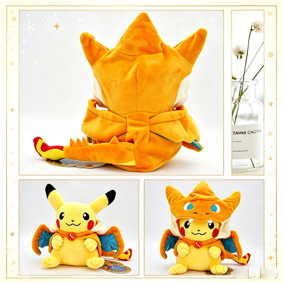 10-pezzi-in-offerta-speciale-giocattoli-cosplay-di-pokemon-pikachu-charizard-snorlax-garchomp-tyranitar-hydreigon-eevee-lapras-peluche-bambole-di-peluche