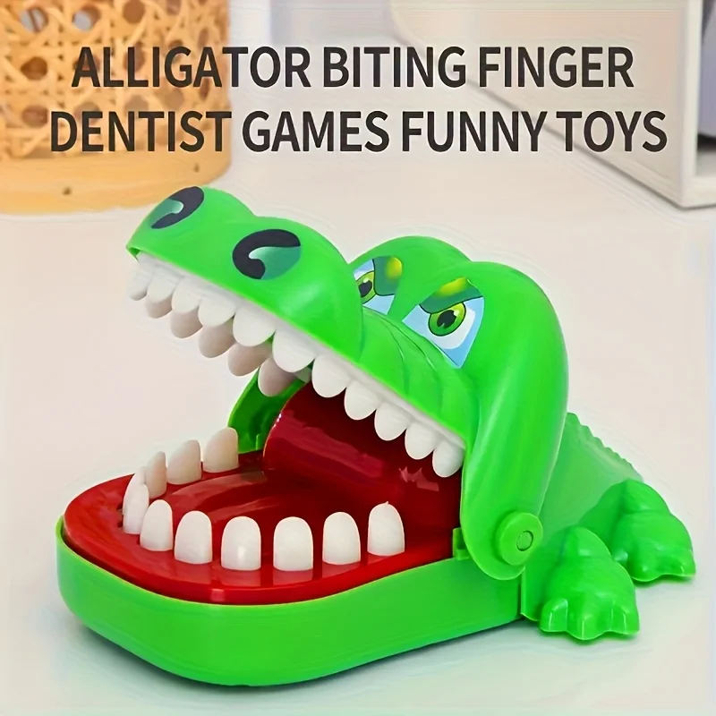 Crocodile finger biting toy interactive tabletop game toy suitable for multiple players - children aged 3 and above - rally game