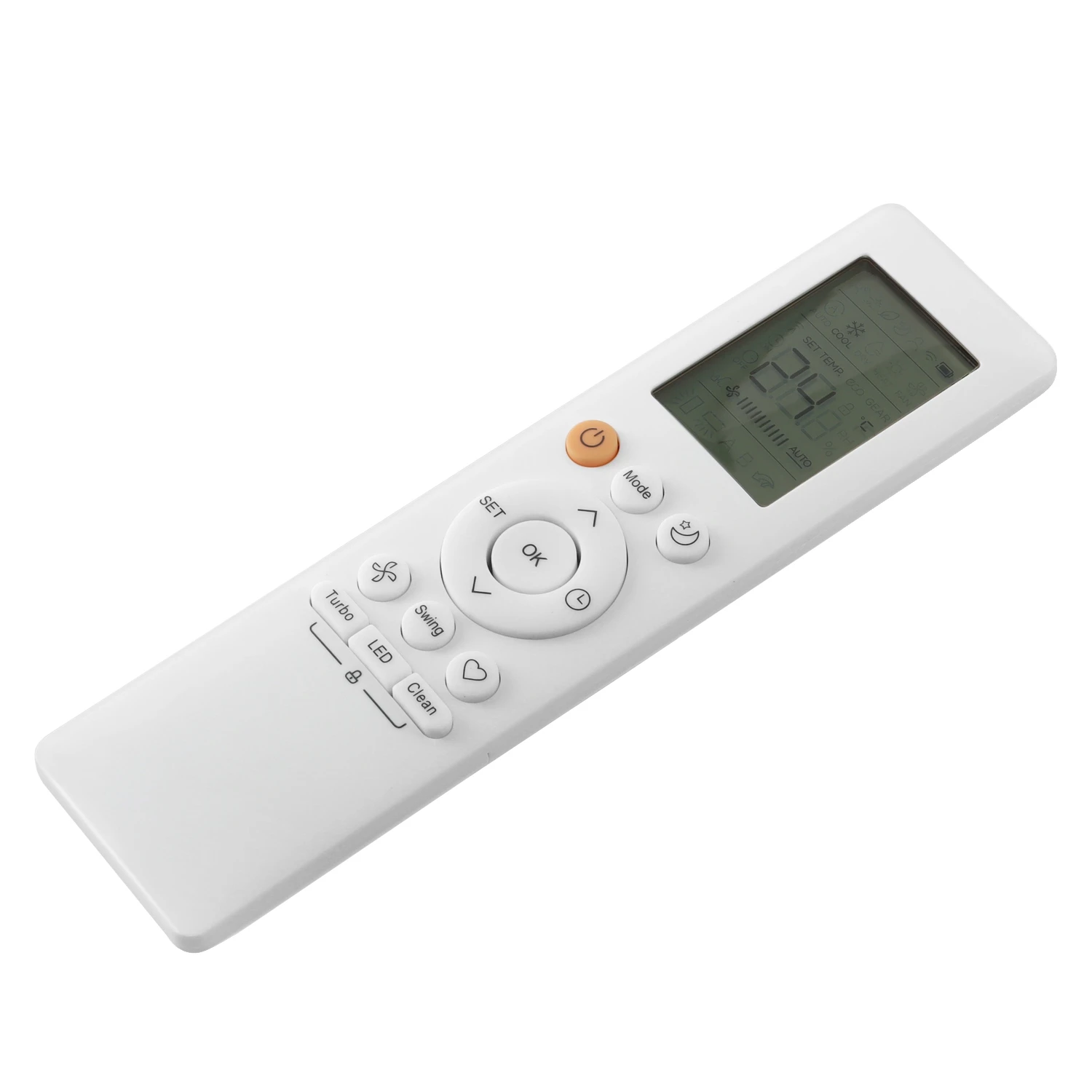 Mando a distancia infrarrojo RG10B para Midea, aire acondicionado en inglés, RG10B/BGEFU1, CA