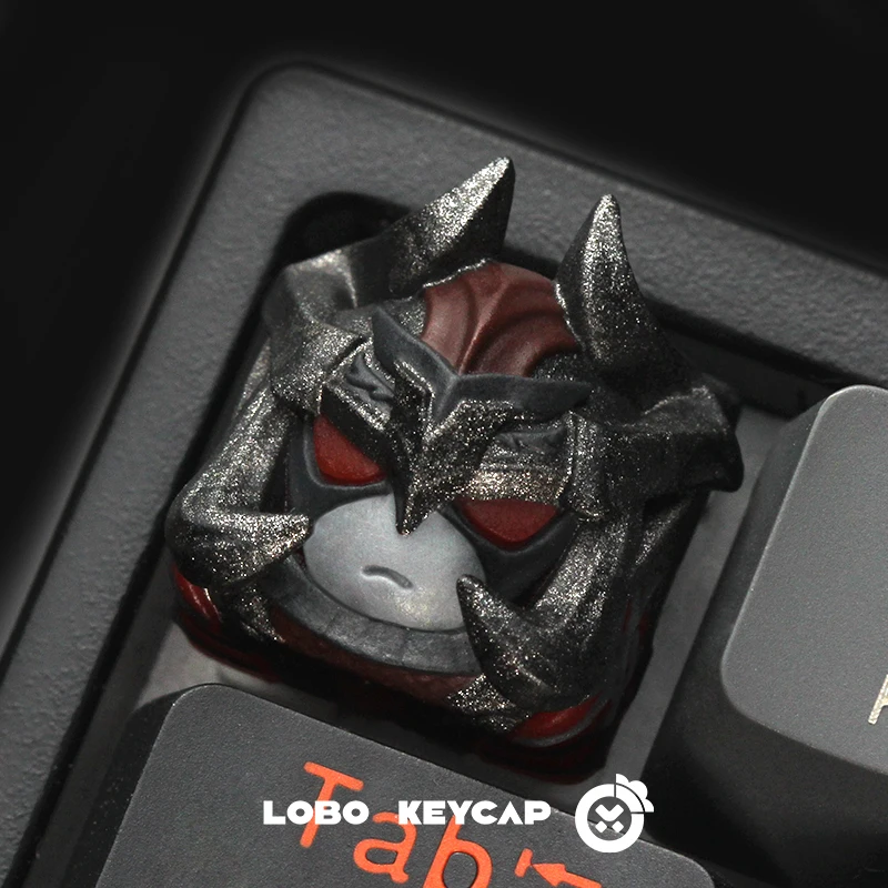 TFT Keycap Custom Anime Teamfight Tactics 3d Keyboard Key Caps Resin Esc Point Key Caps Mechanical Keyboard Game Accessories