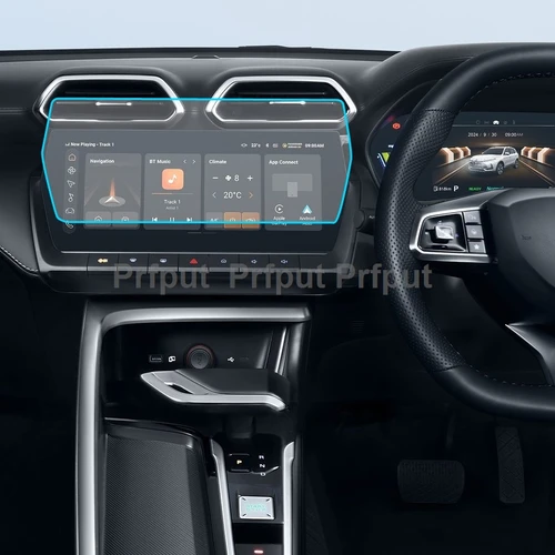 Imagen 2 del producto Protector de pantalla de TPU para MG ZS 2025, película protectora de pantalla de navegación GPS para Radio de infotación de coche de 12,3 pulgadas