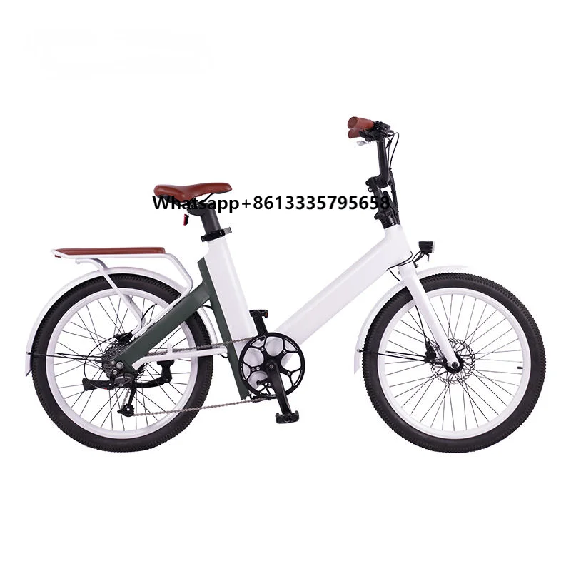

2025 Hot Sale Folding Electric Bicycle 500W 48V 24 Inch Electric City Bike Lithium Battery Brushless Motor Aluminum Alloy Frame