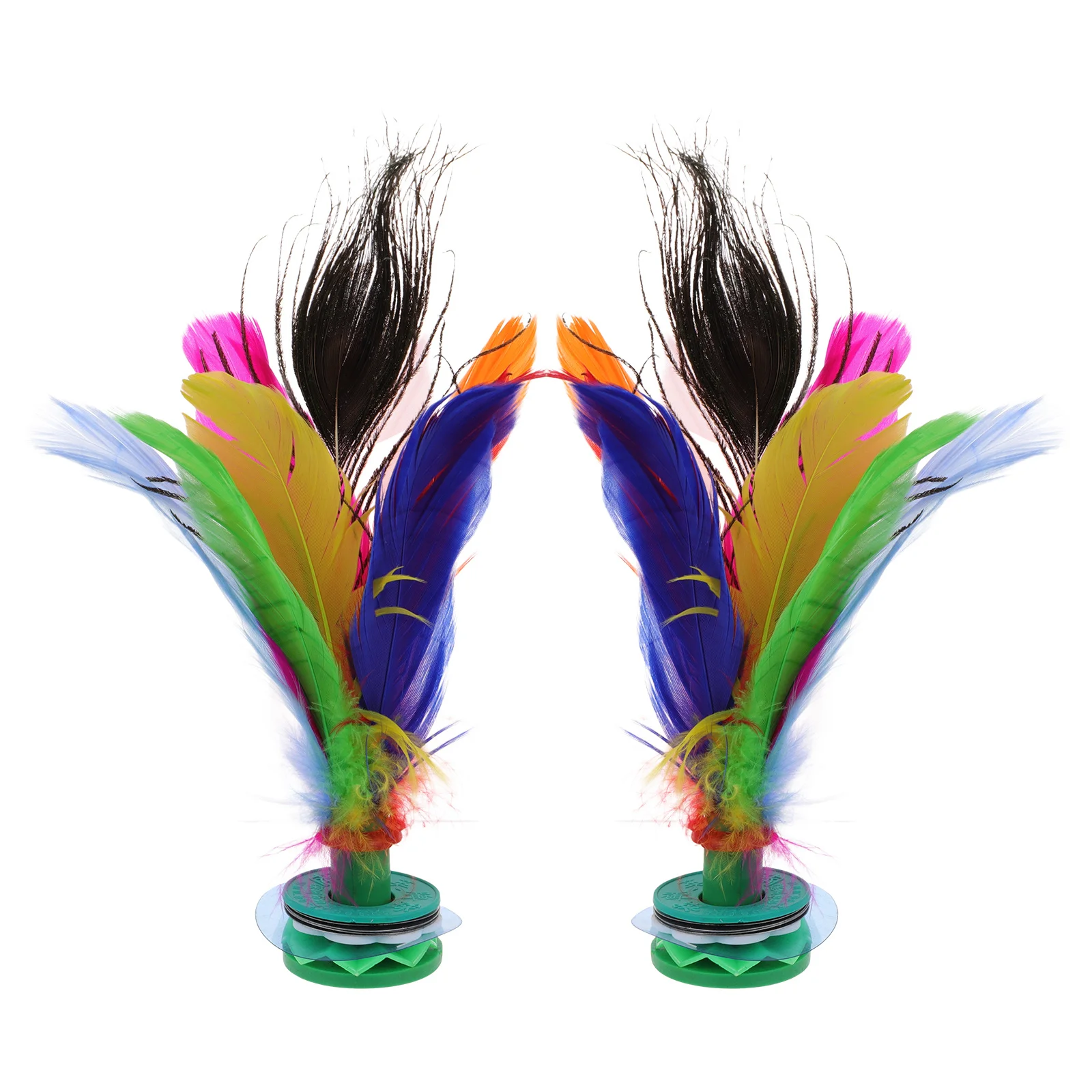 

2Pcs Strong Kick Shuttlecock Chinese Jianzi Enhances Coordination Skills Versatile Game Variations Kick Toy Chinese Leisure Toy